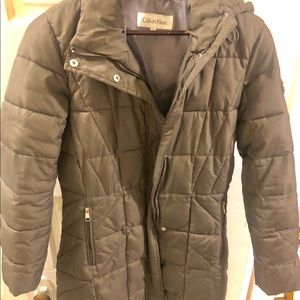 Women’s Calvin Klein Puffer Coat with hood